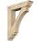 Ekena Millwork Imperial Traditional Rough Sawn Bracket w/ Offset Brace, Douglas Fir, 8"W x 34"D x 42"H BKT0806X34X42IMP01RDF - alternate 1